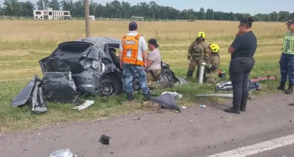 Tragedia en la ruta 3: un funcionario del Ministerio de Seguridad bonaerense murió tras un impactante choque