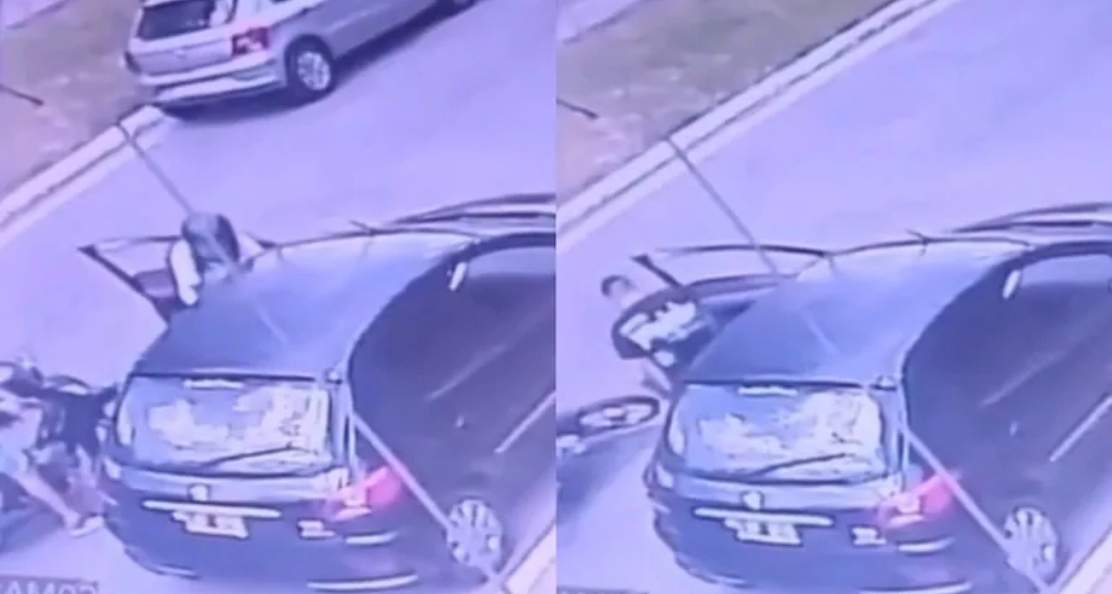 Un policía de civil mató a tiros a dos motochorros que quisieron robarle el auto